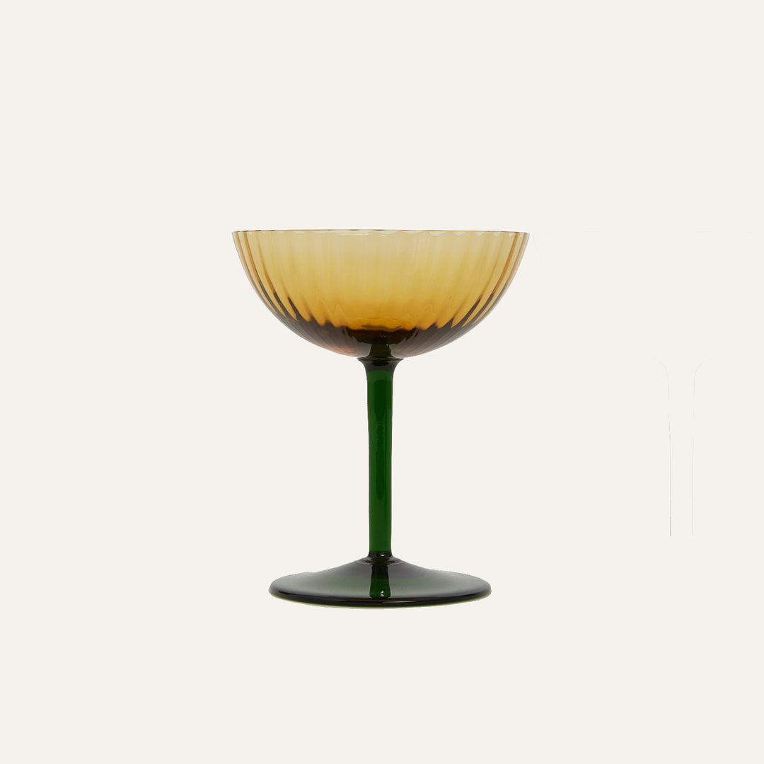 Champagne Coupe Giallo (Set of 4), Home and Decor, Ileana Makri