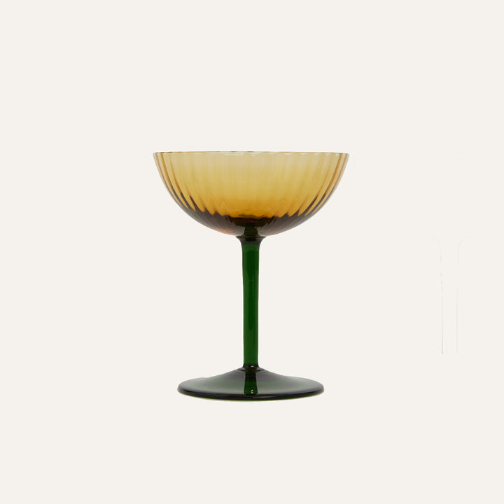Champagne Coupe Giallo (Set of 4), Home and Decor, Ileana Makri