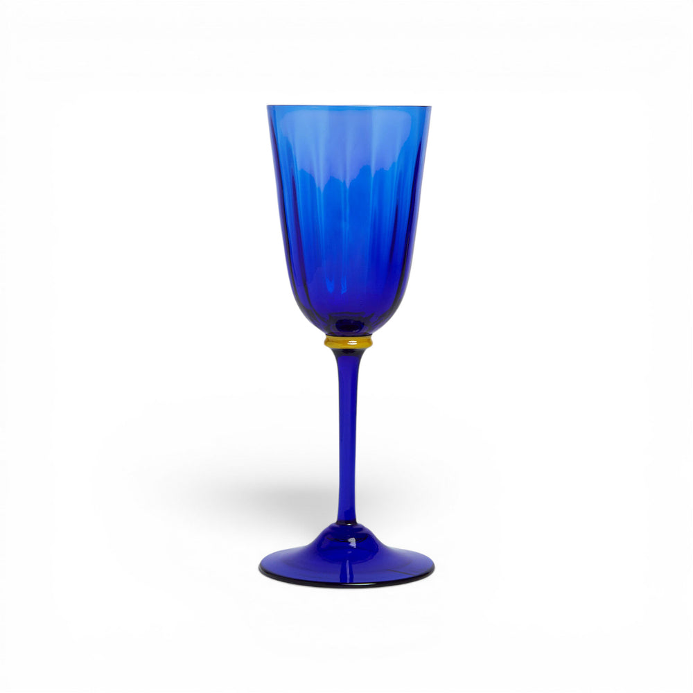Wine Glasses Blue Murano (Set of 2) - Ileana Makri