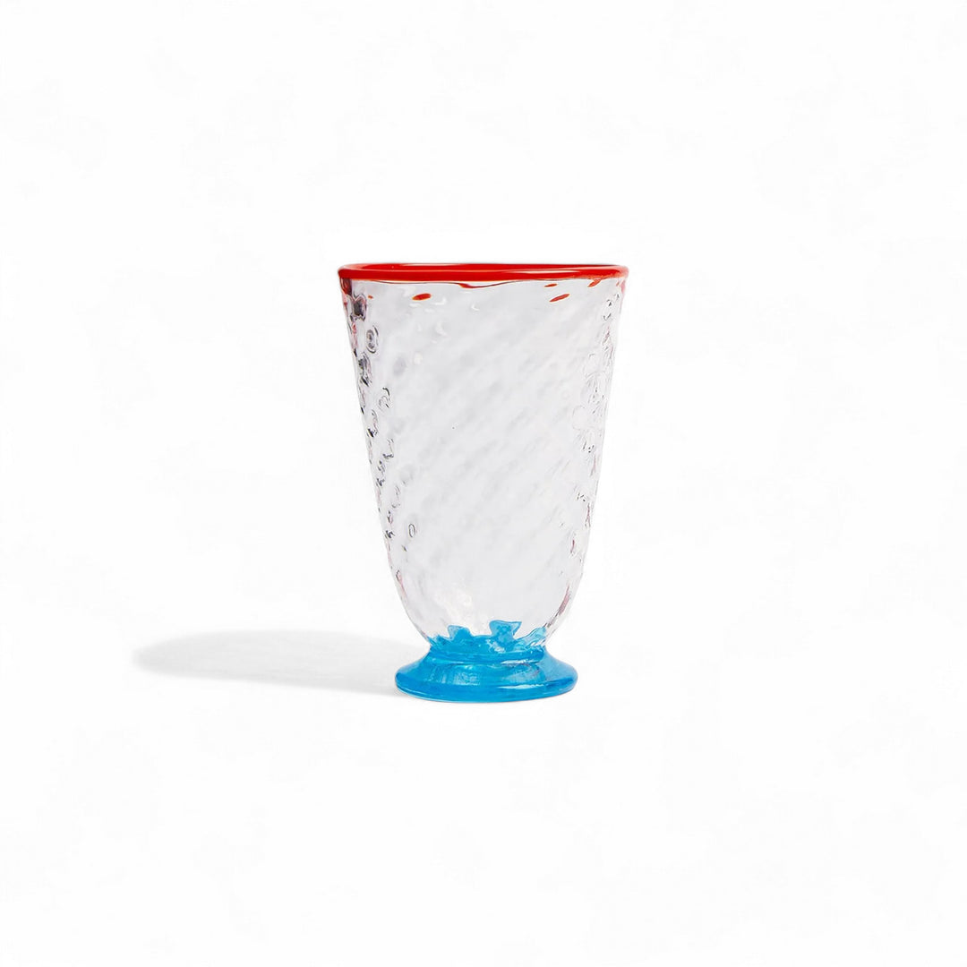 Quilted Glasses Blue (Set of 2)