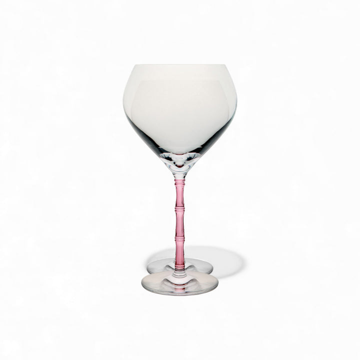 Bamboo Balloon Glasses Pink (Set Of 2)