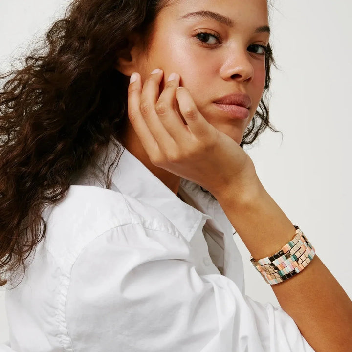 Golden Hour Bracelet Trio, RoxAs-Bracelets, Ileana Makri, Jewelry