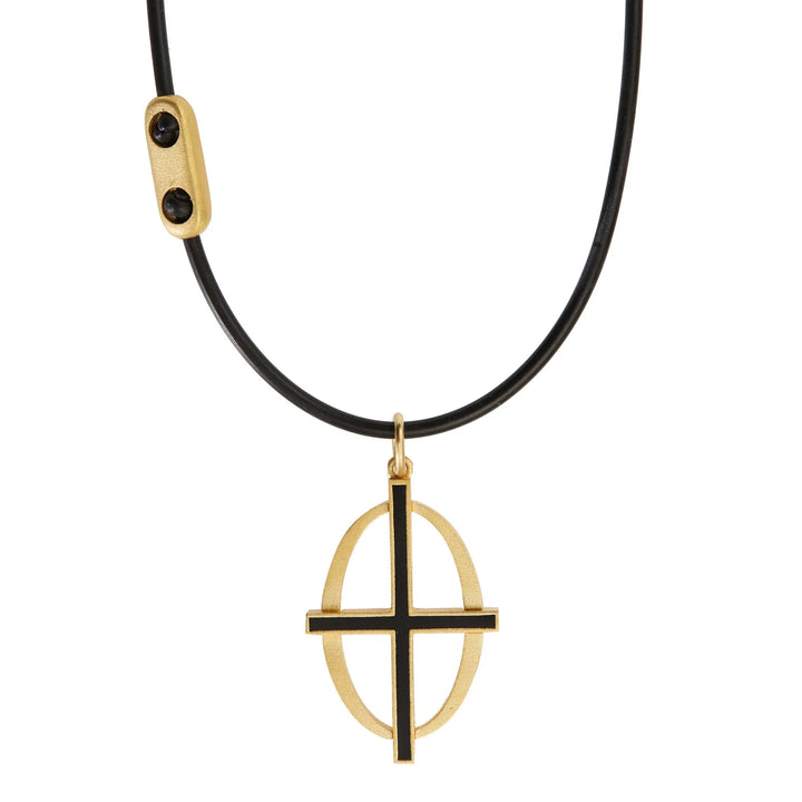 Coda Cross Necklace YP-EN - Ileana Makri