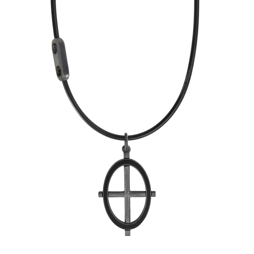 Coda Necklace OX-EN-BLK - Ileana Makri