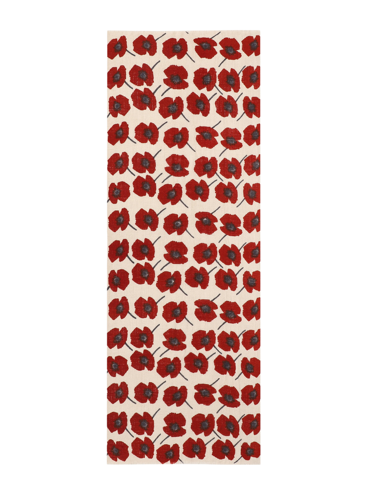 Flora Scarf Red Combo