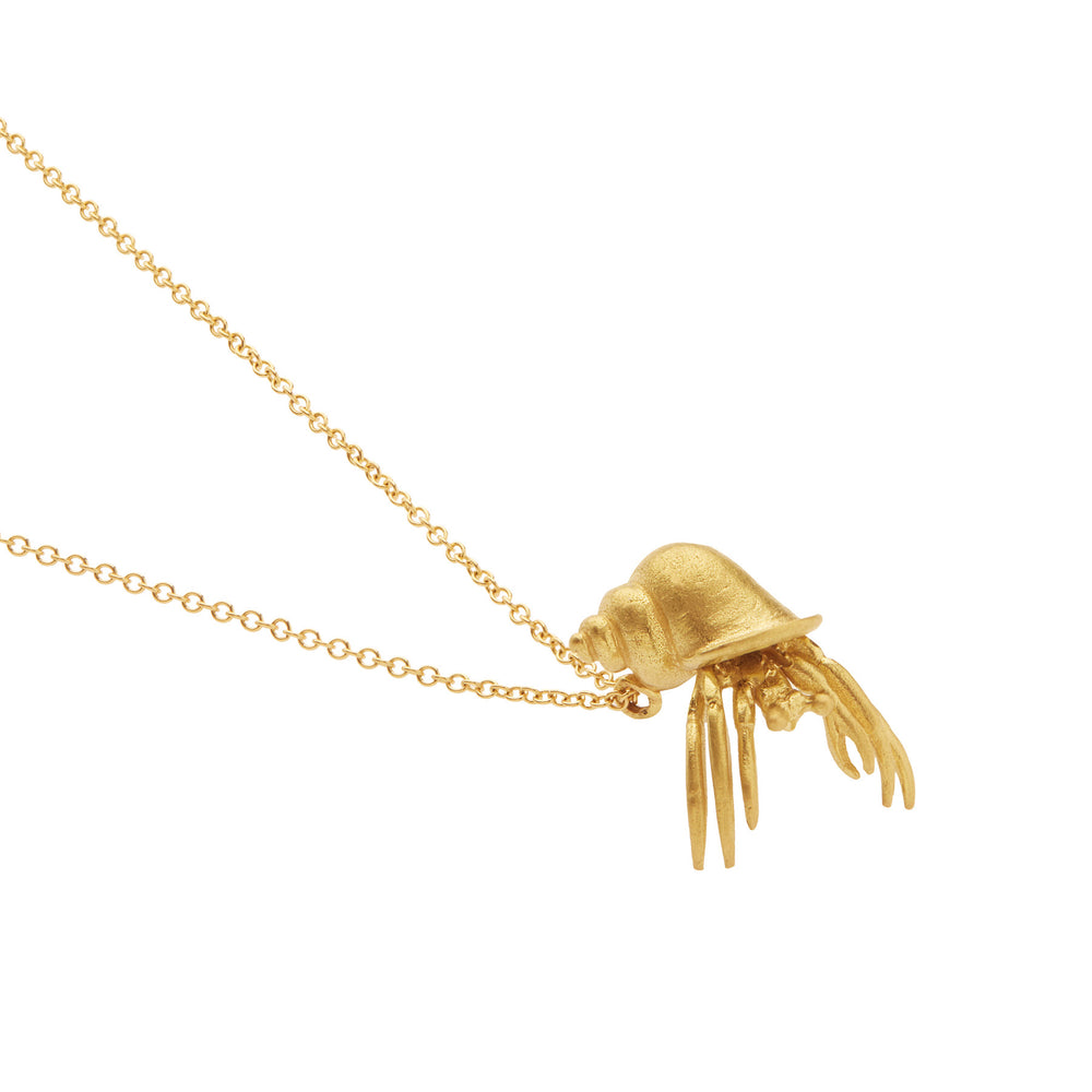 Seashell Crab Necklace - Joanna Peters - Ileana Makri store