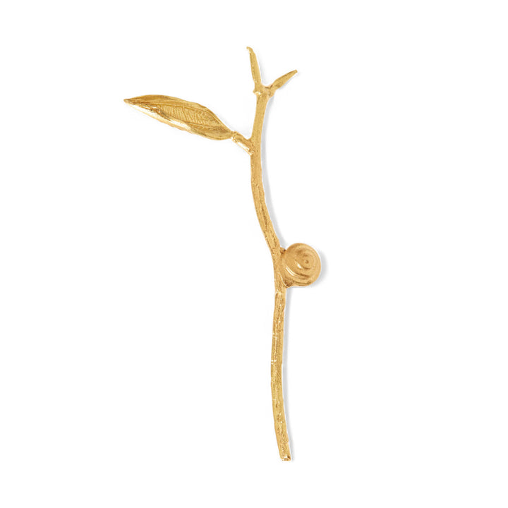 Twig & Snail Earring