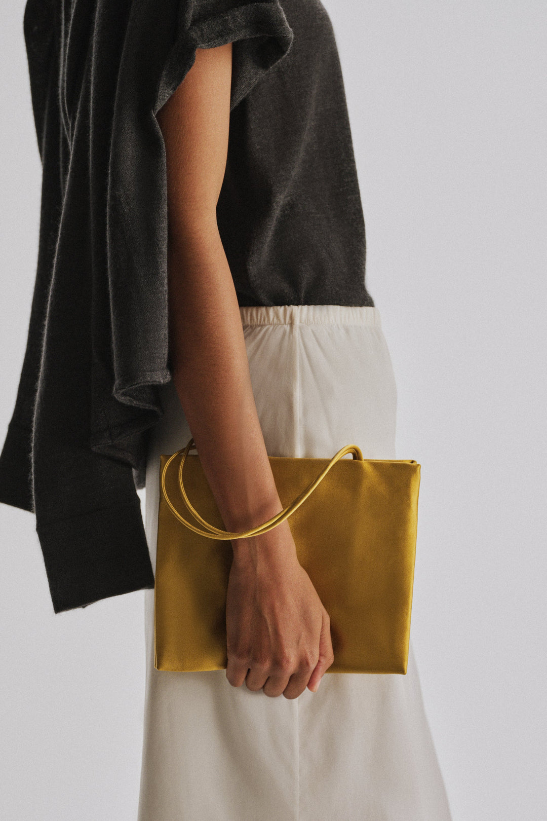 Cecily Top Handle Bag Yellow