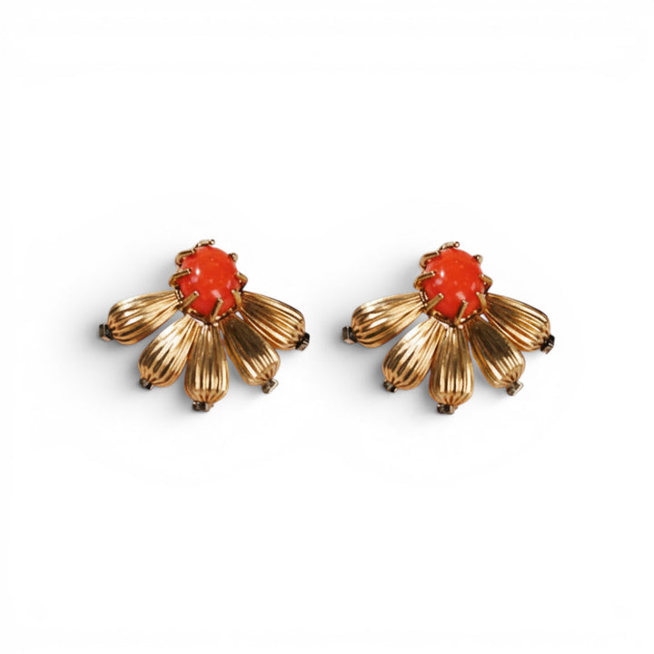 Viola Gold Earrings