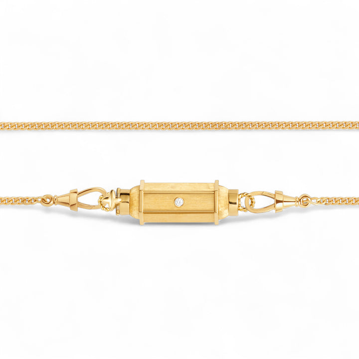 Coco Diamond Baby Locket Necklace (37cm)