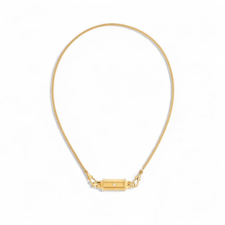 Coco Diamond Baby Locket Necklace (37cm)