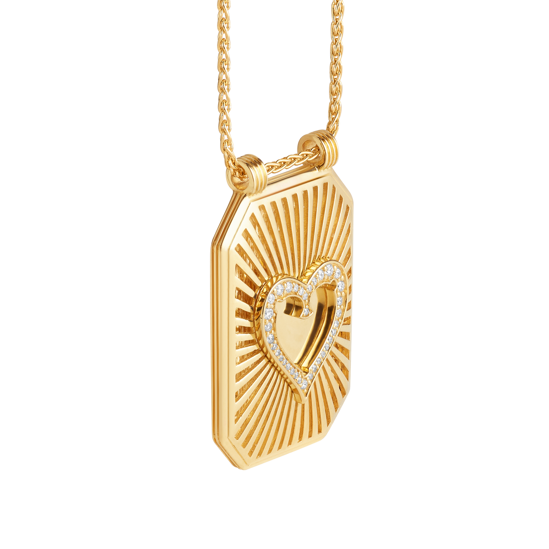 Heart Diamond Scapular