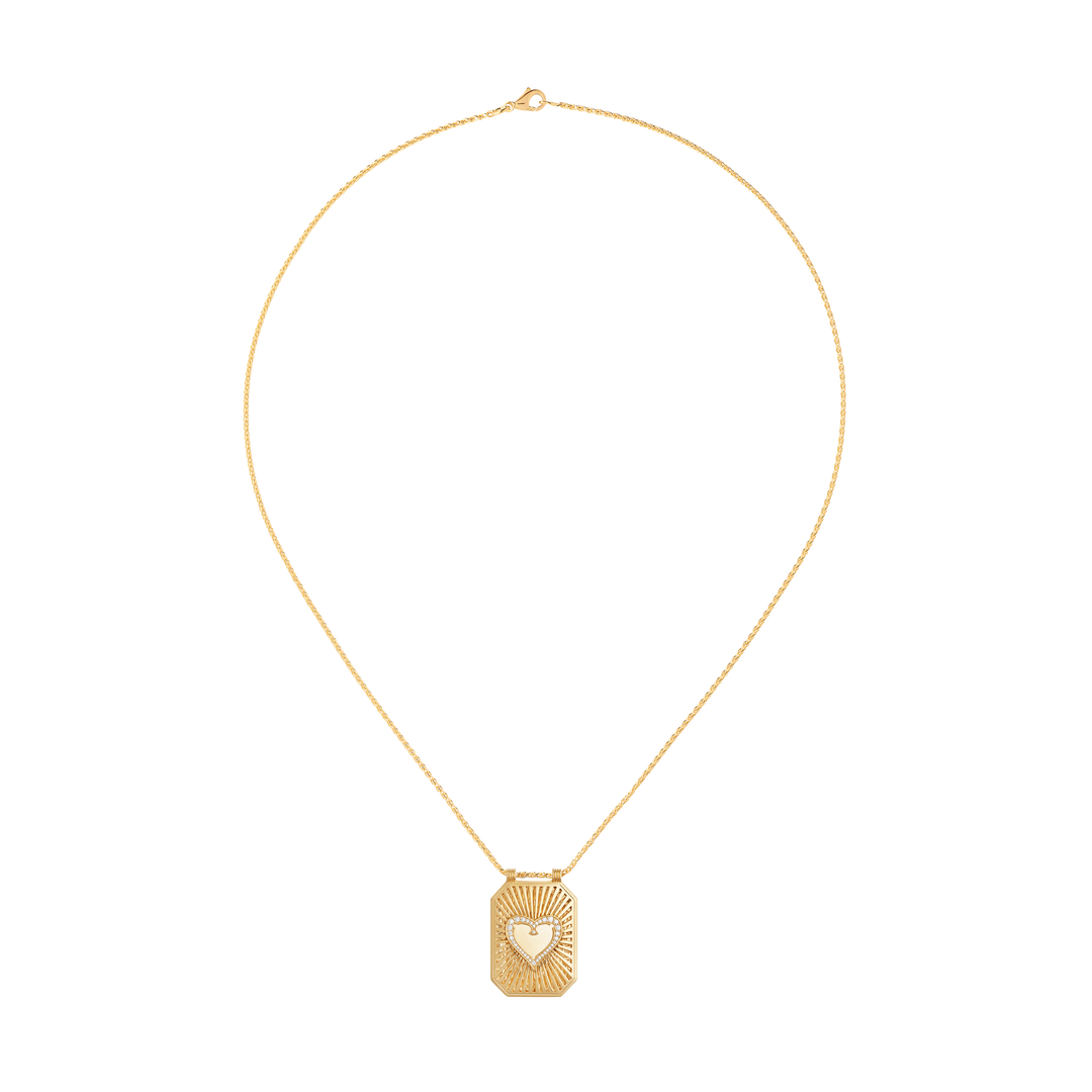Heart Diamond Scapular