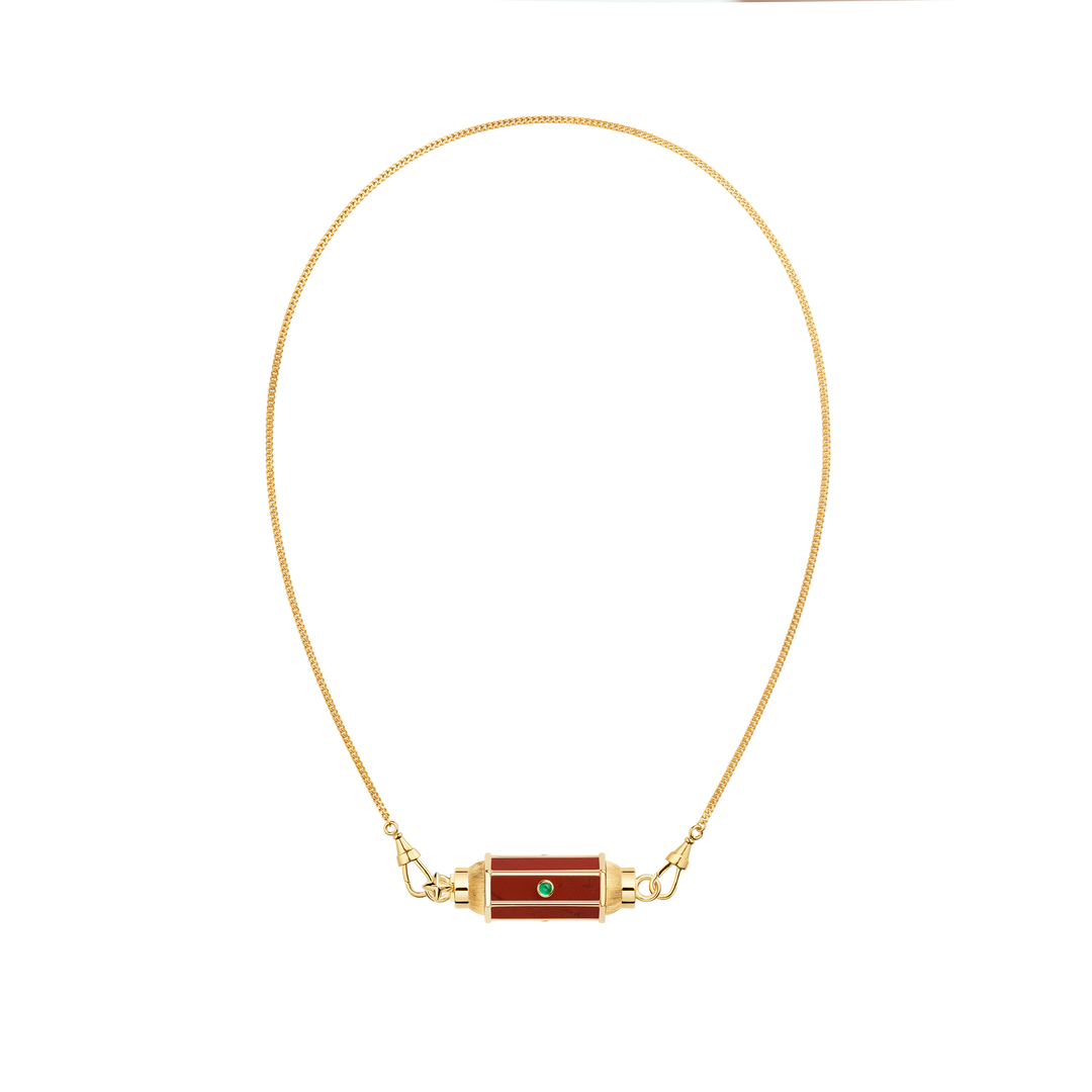 Jasper & Emerald Baby Locket (42cm)