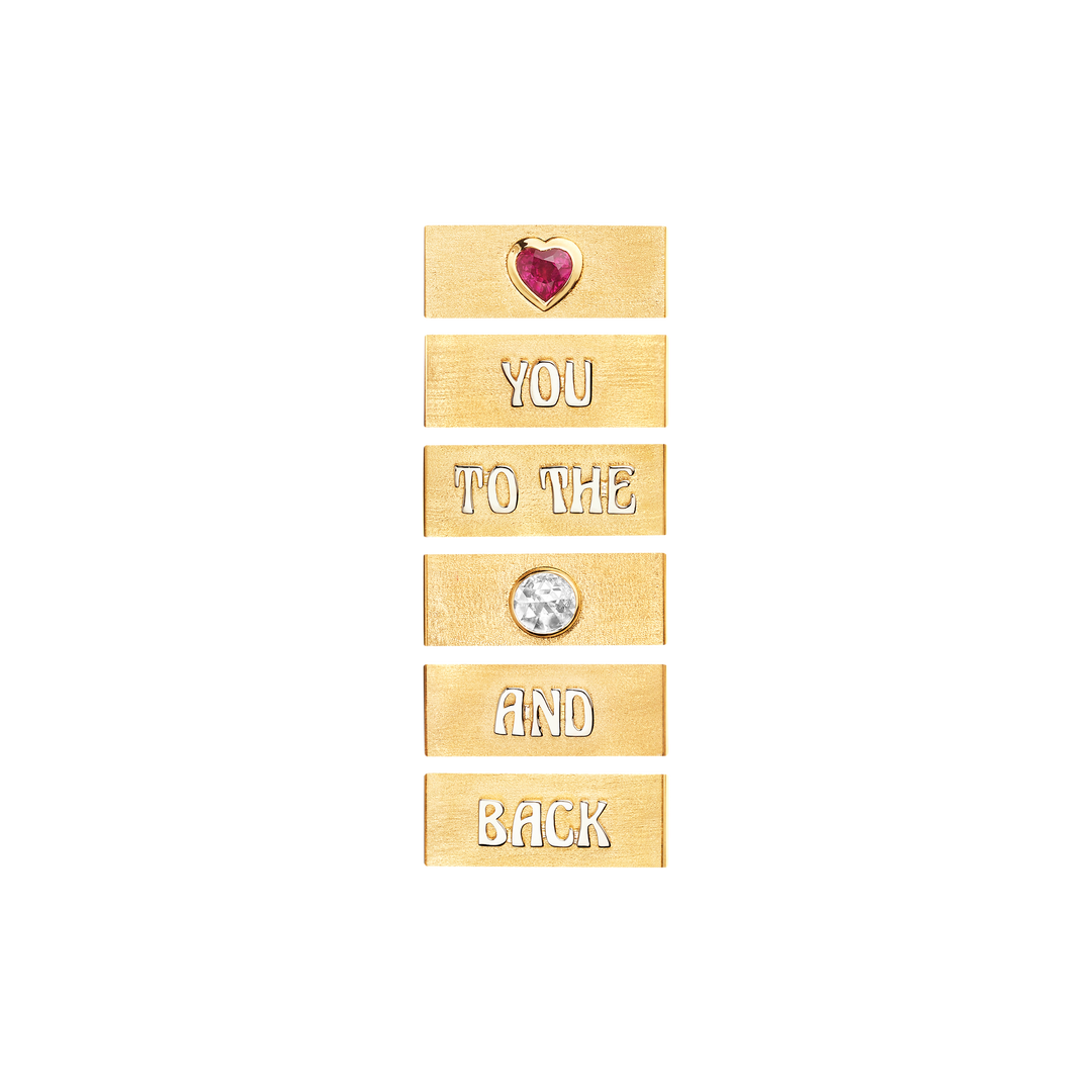 Love You Necklace (42cm)