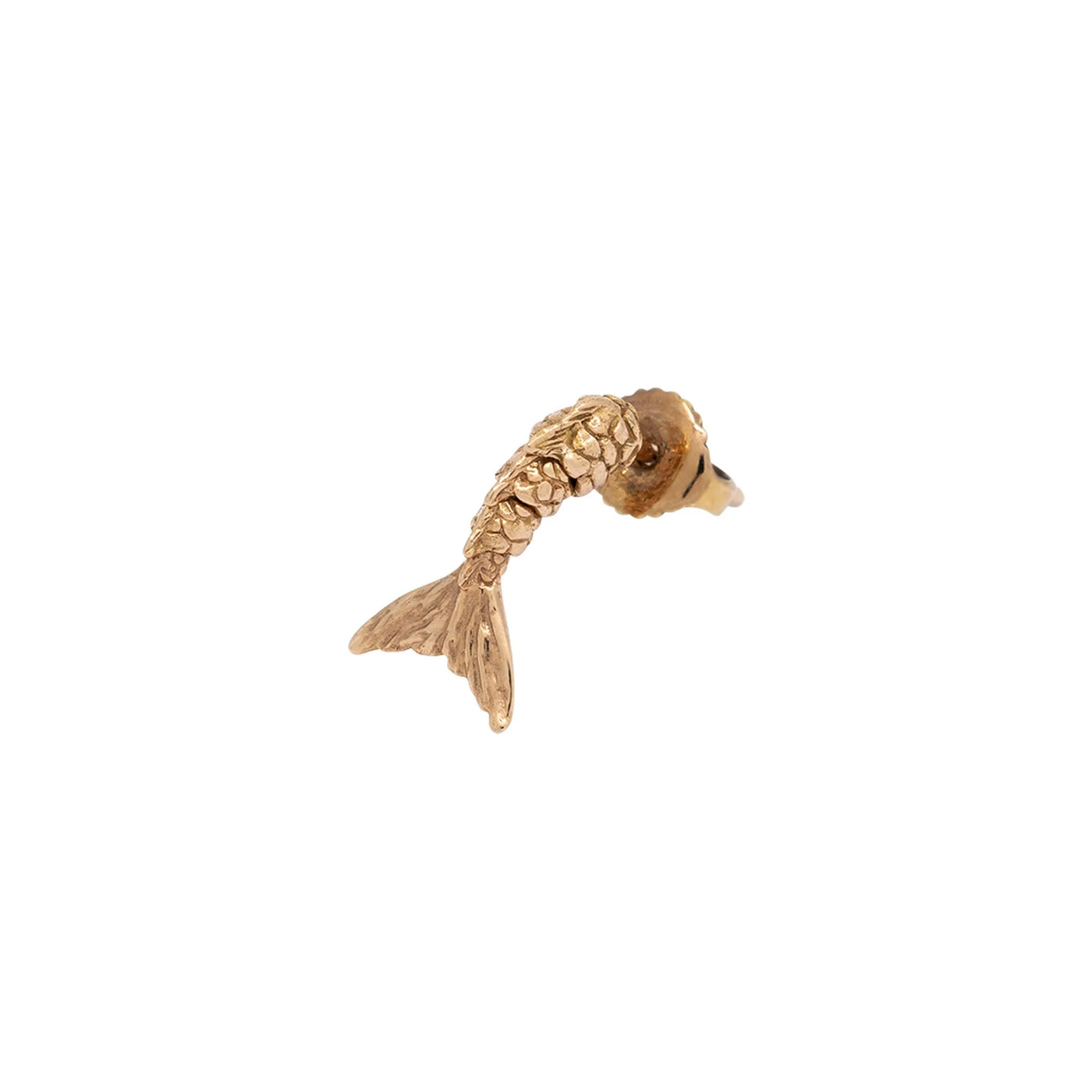 Mini Mermaid Tail Stud RG