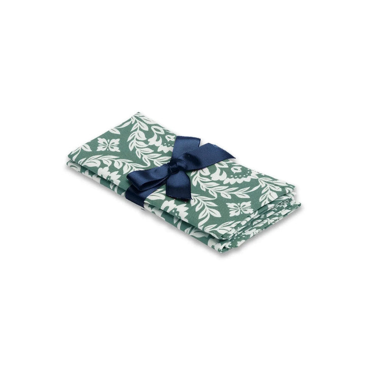 Dinner Napkins Garland Green (Set of 6) - Ileana Makri