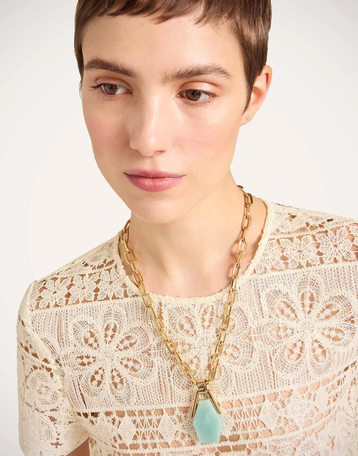 Portal Necklace Amazonite