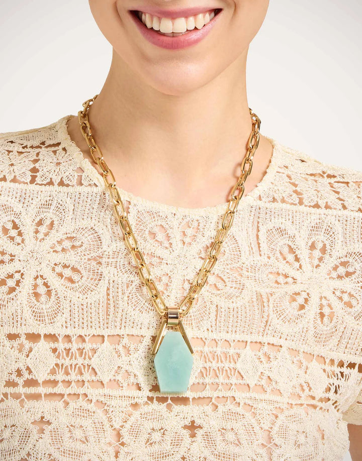 Portal Necklace Amazonite