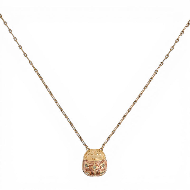 Lady Scarab Necklace