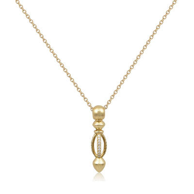 Totem interchangeable pendant with diamonds - Alexia Gryllaki - Ileana Makri store
