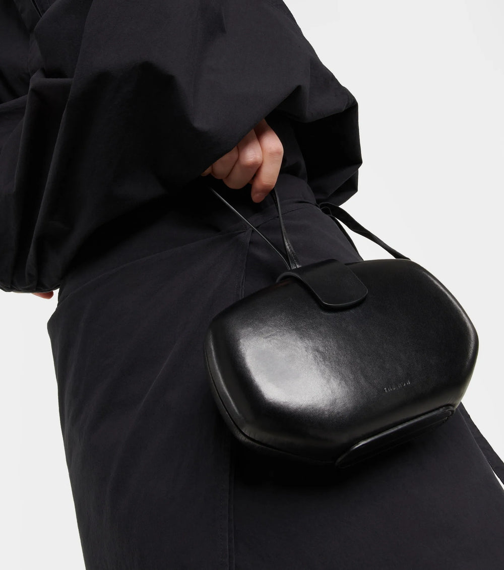 Lou Leather Clutch Bag - The Row - Ileana Makri store