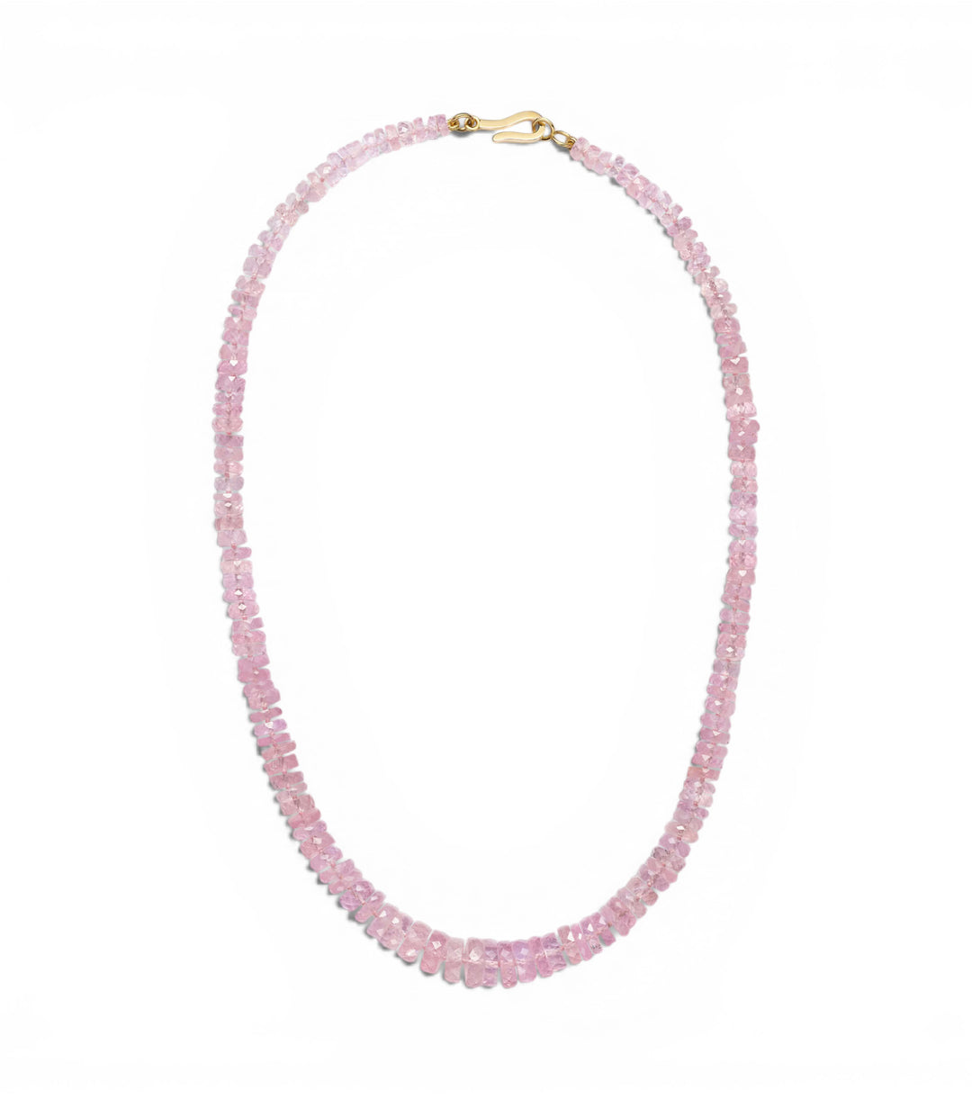 Globetrotter Morganite Strand Necklace (40cm)