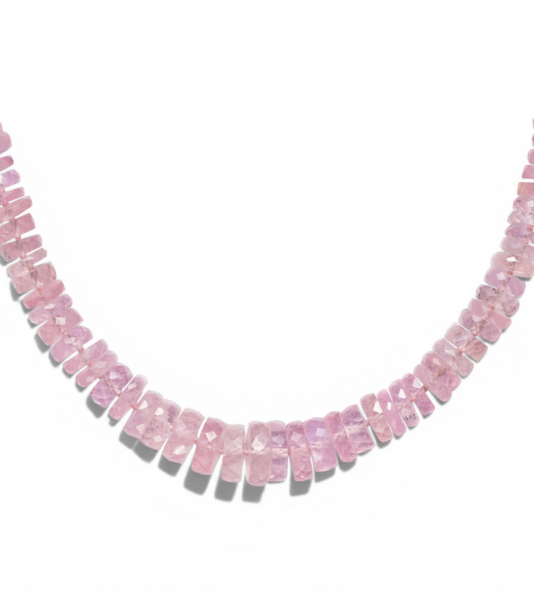 Globetrotter Morganite Strand Necklace (40cm)
