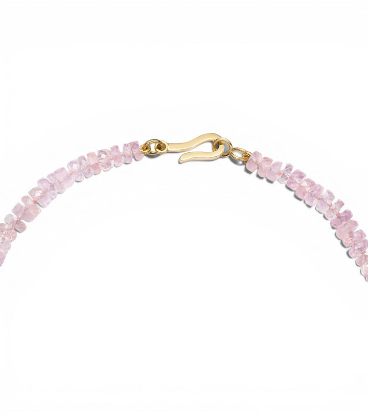 Globetrotter Morganite Strand Necklace (40cm)