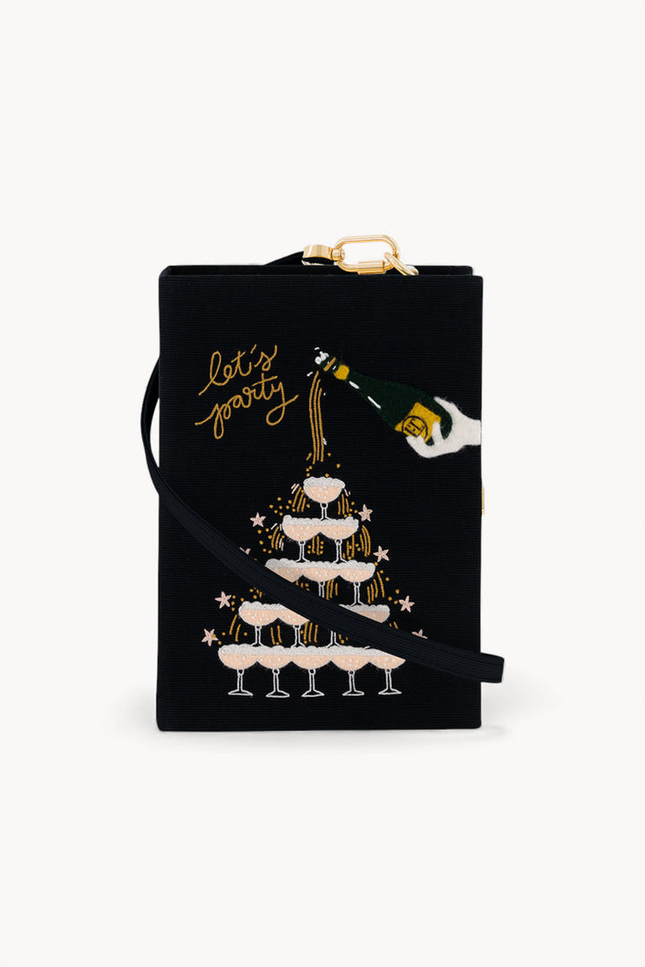 Let's Party Clutch Strapped