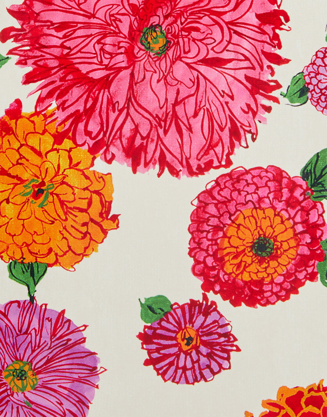 Bright Blooms Disk Placemats (Set of 2)
