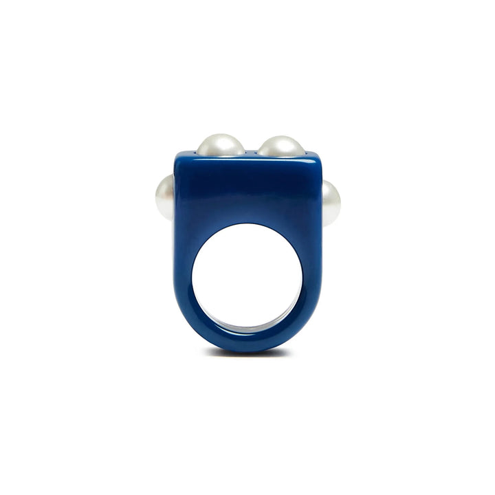 Nefertiti Ring Blue