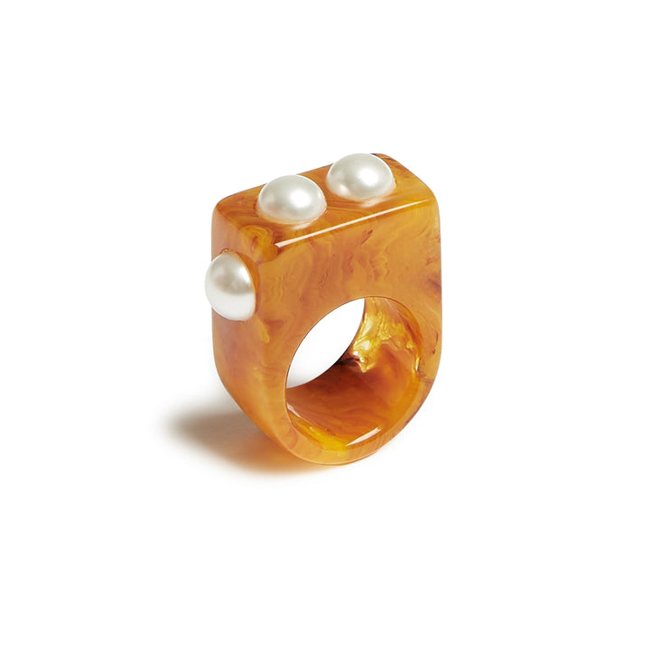 Nefertiti Ring Solid Rust