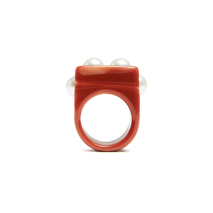 Nefertiti Ring Solid Pink