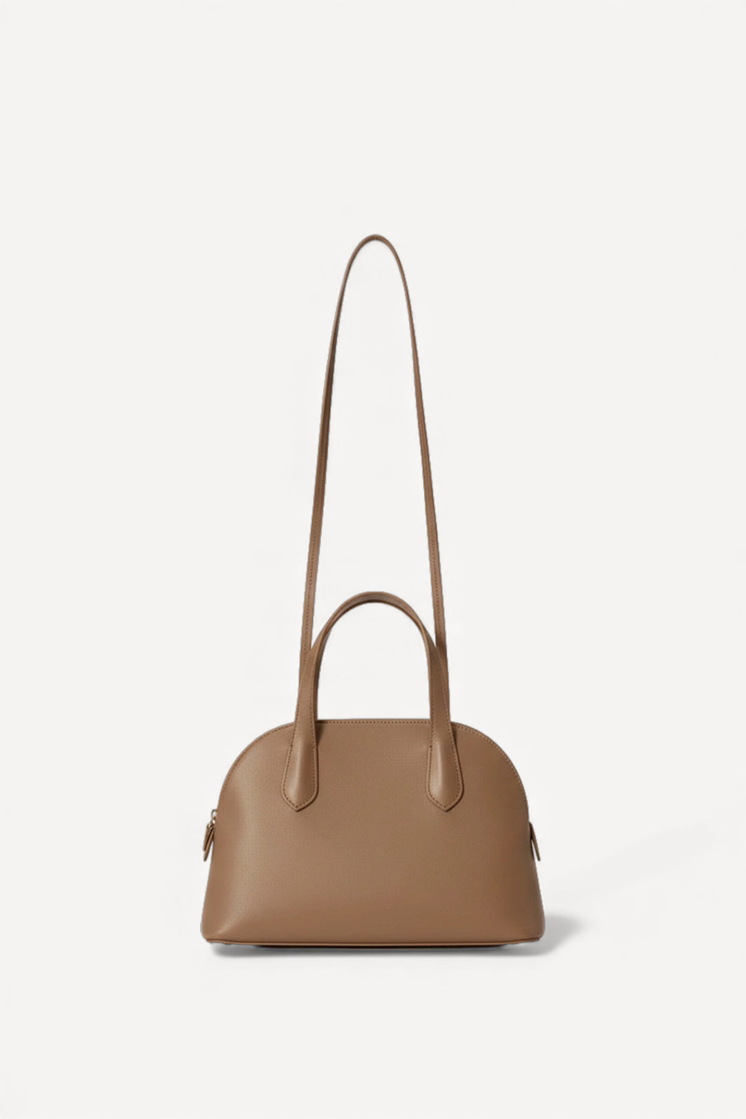Medium Ingrid Bag in Taupe Leather