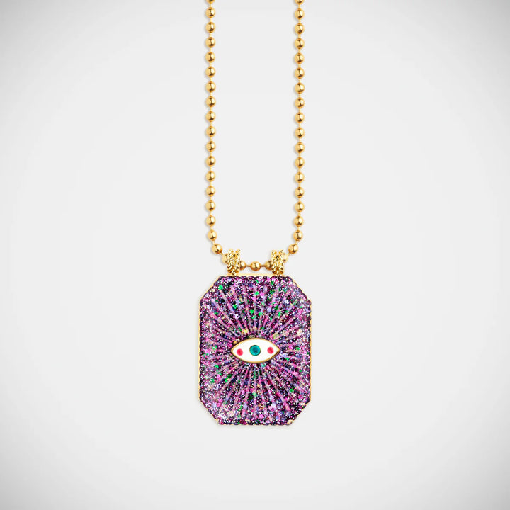 Raiz'in Scapular Glitter Purple (28mm)