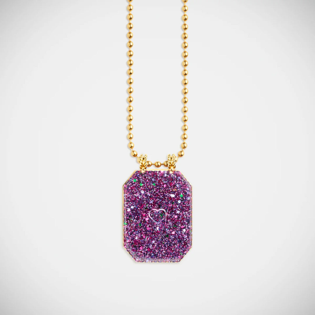 Raiz'in Scapular Glitter Purple (28mm)