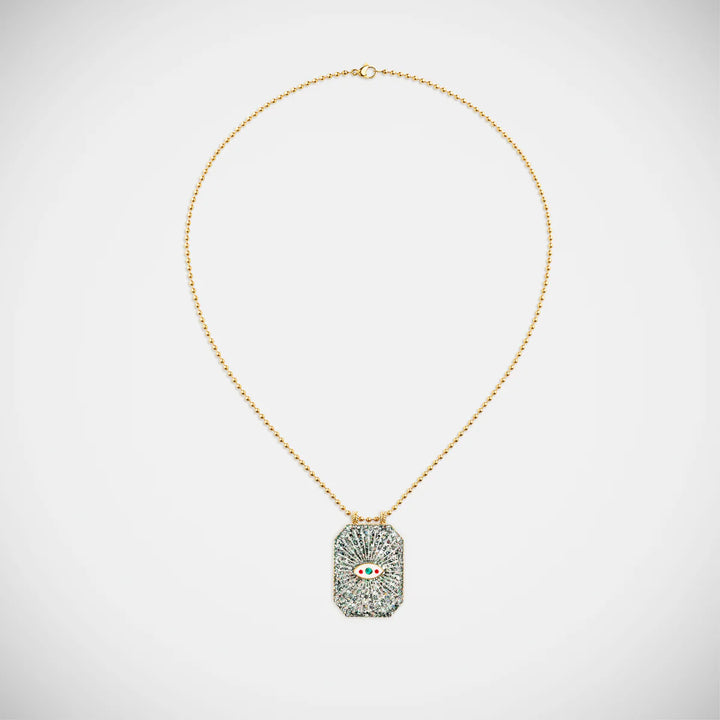 Raiz'in Scapular Glitter Silver (34mm)