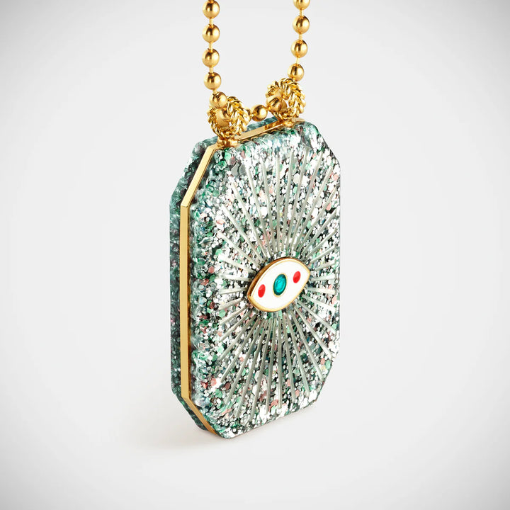 Raiz'in Scapular Glitter Silver (34mm)