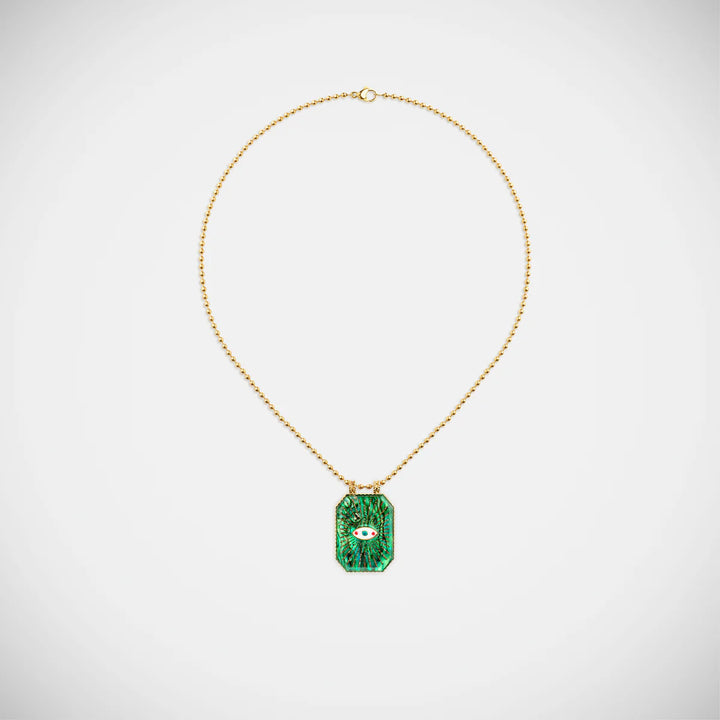 Raiz'in Scapular Mother of Pearl Green (28mm)