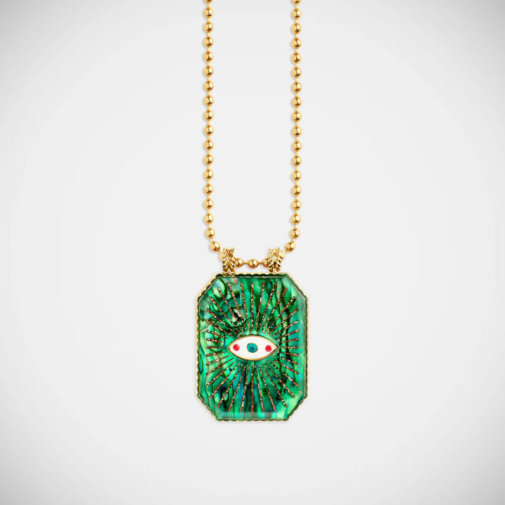 Raiz'in Scapular Mother of Pearl Green (28mm)