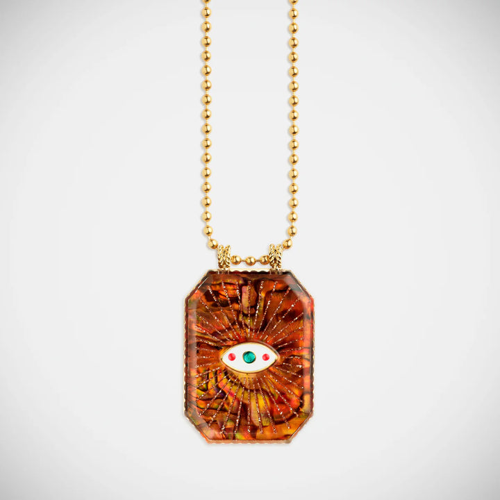 Raiz'in Scapular Mother of Pearl Ochre (34mm)