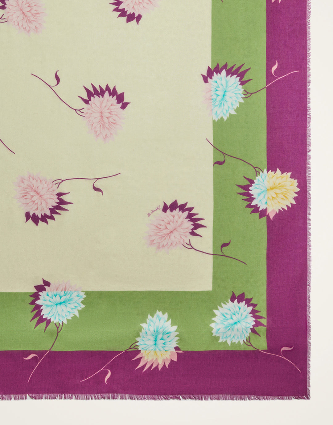 Derby Placée Multicolor Foulard