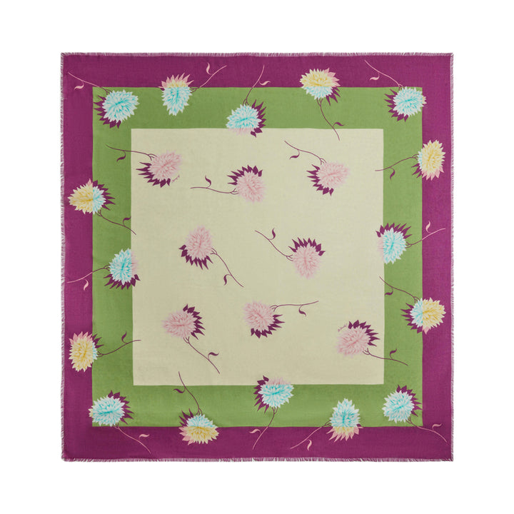 Derby Placée Multicolor Foulard