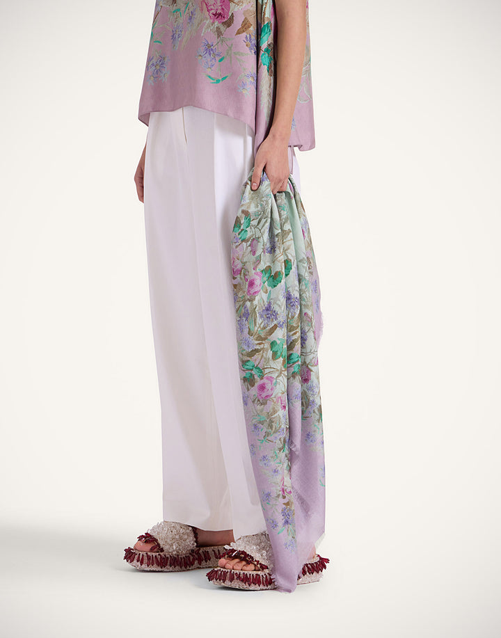 Heath Placée Mint Foulard