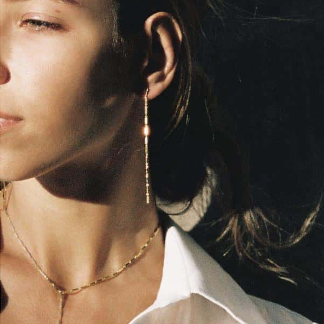 Disco Long Line Earrings