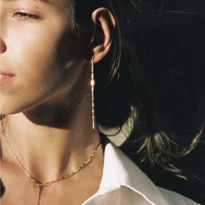 Disco Long Line Earrings