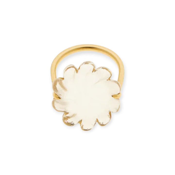 Sea Flower Quartz Ring