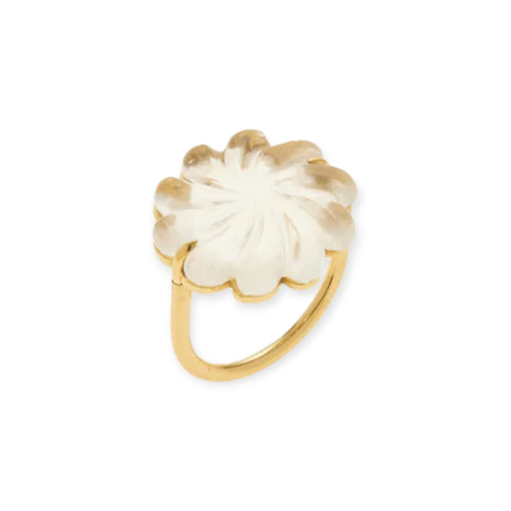 Sea Flower Quartz Ring