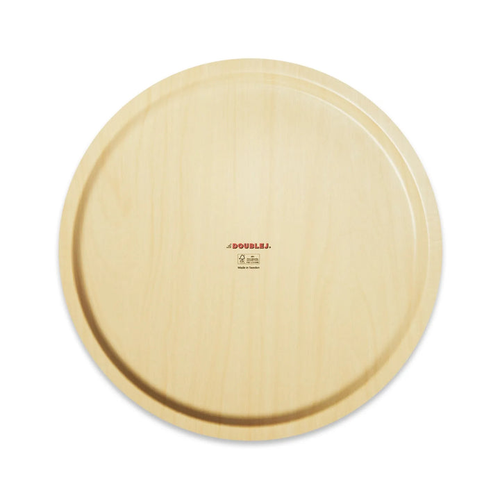 Feria Midnight Round Printed Tray, Home and Decor, Ileana Makri, Serving Trays